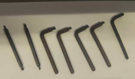 Náhradní čelisti pro kleště na pojistné kroužky Magg 080001