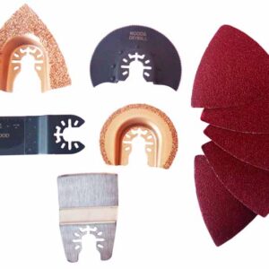 Nástroje pro oscilační brusky sada 6 kusů na kerami