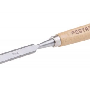 FESTA Dláto s bukovou rukojetí, kovaná čepel CrV, šířka 16mm