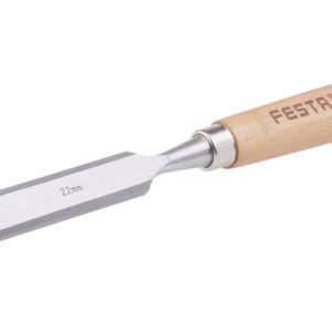 FESTA Dláto s bukovou rukojetí, kovaná čepel CrV, šířka 22mm