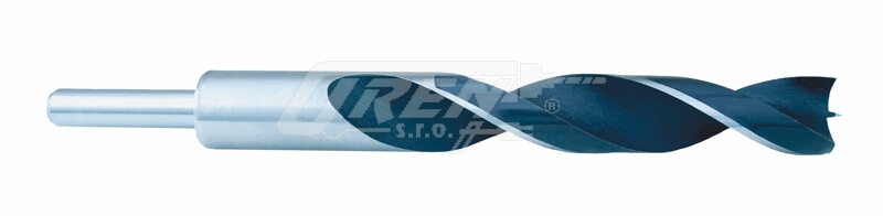 OREN Spirálový vrták do dřeva z CV ocele, válcovaný 25 x 160mm