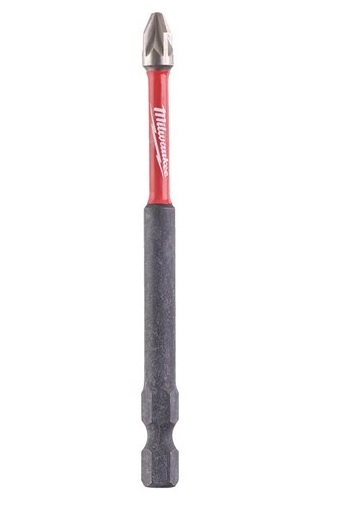 MILWAUKEE Shockwave bit křížový PZ2x90mm 1/4 Impact Duty - 1ks