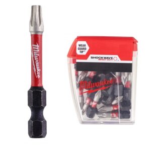 MILWAUKEE Shockwave bit torx TX30x50mm 1/4 Impact Duty - 10ks