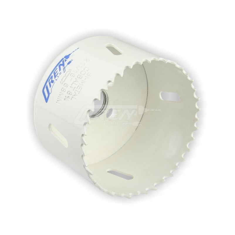 Pilový vrták do kovu korunkový bimetalový vyřezávací 57mm OREN, HSS cobaltový