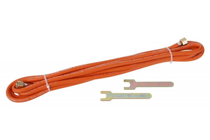 FESTA Hadice plynová 10m na hořáky a spotřebiče, připojení přes regulátor tlaku plynu G3/8