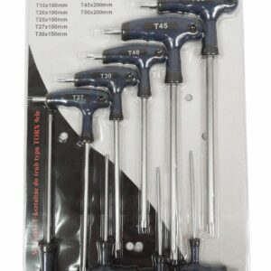 SILVER Šroubováky TORX klíče sada 9ks