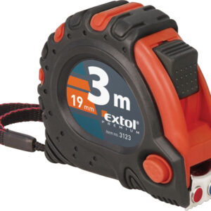 metr svinovací, 3m, š. pásku 19mm, EXTOL PREMIUM