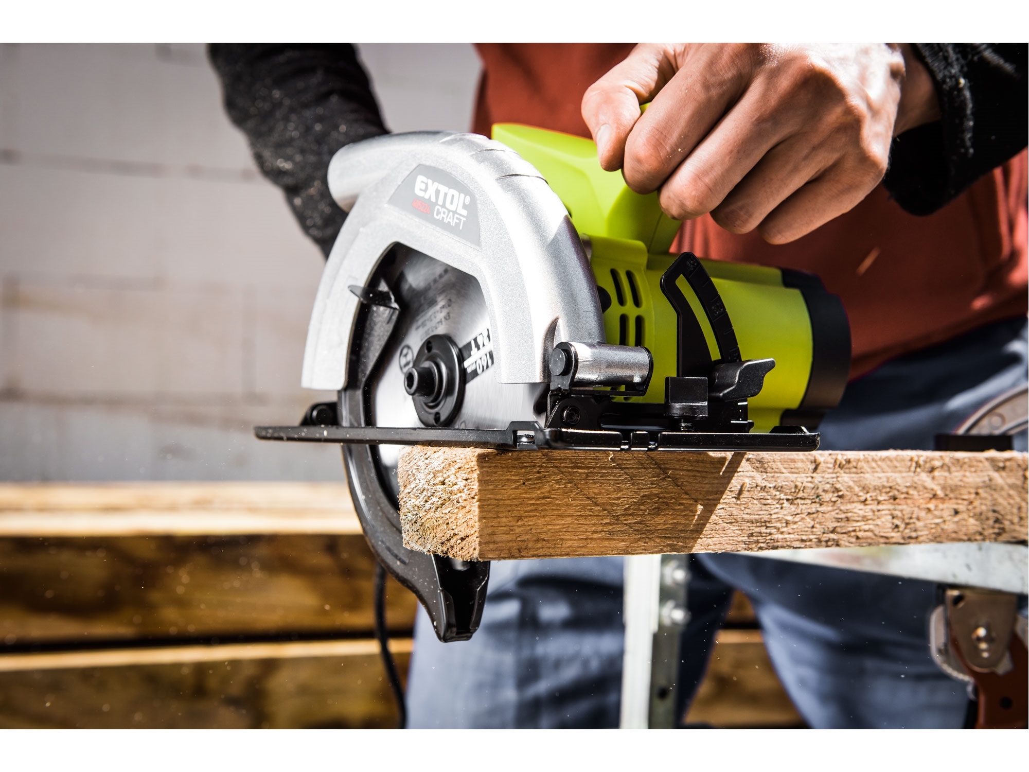 Pila kotoučová Extol Craft průměr 185 mm 1200W 405234 - Obrázek 4