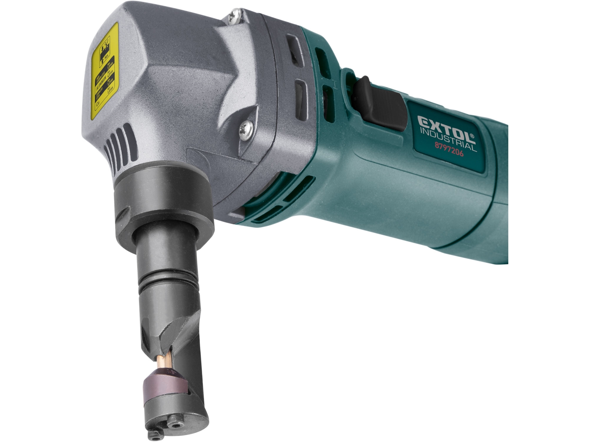 EXTOL INDUSTRIAL Nůžky na plech elektrické prostřihovačky 600W, 8797206 - Obrázek 2