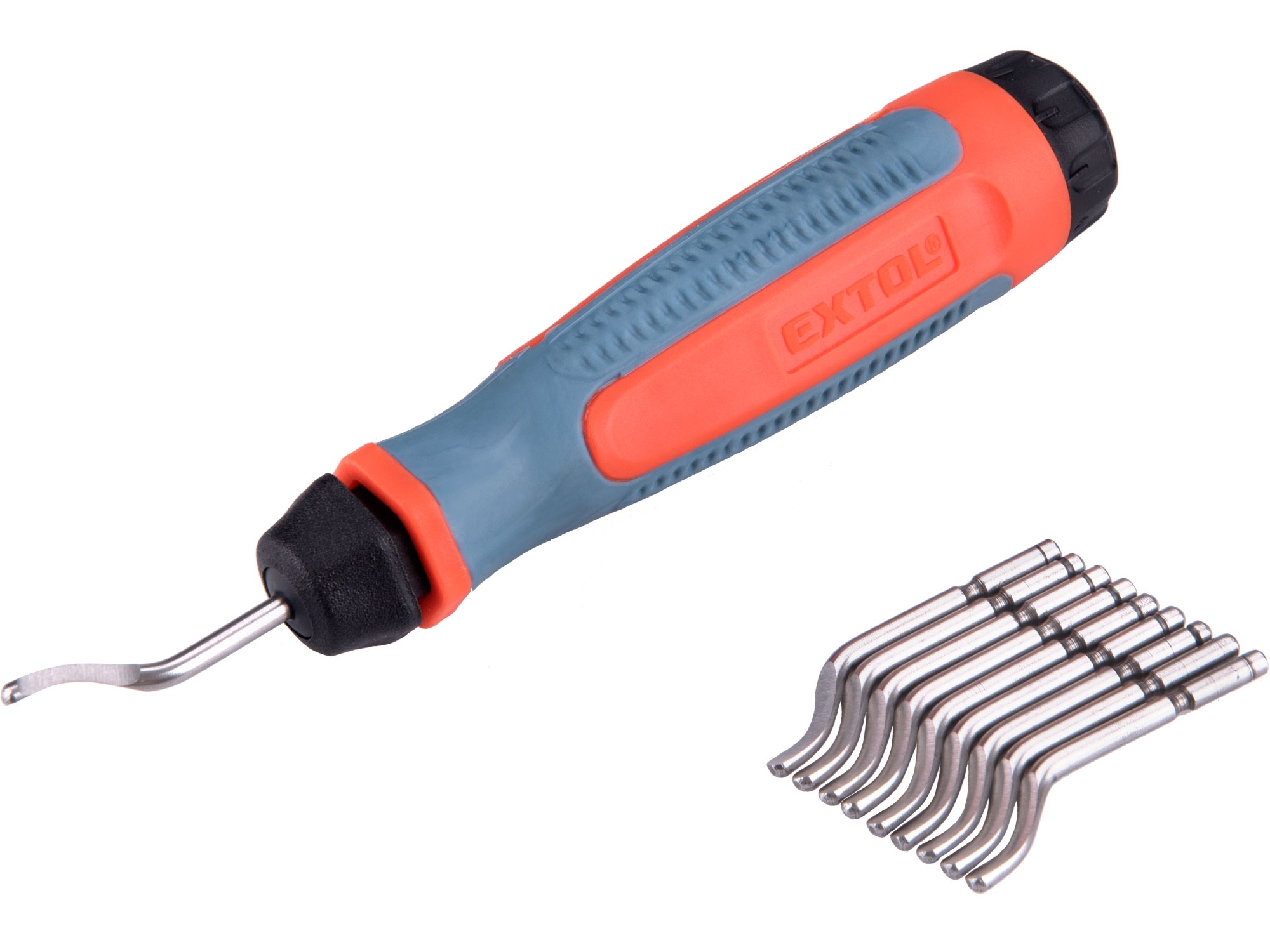 Odhrotovač - odjehlovač + sada břitů 10ks