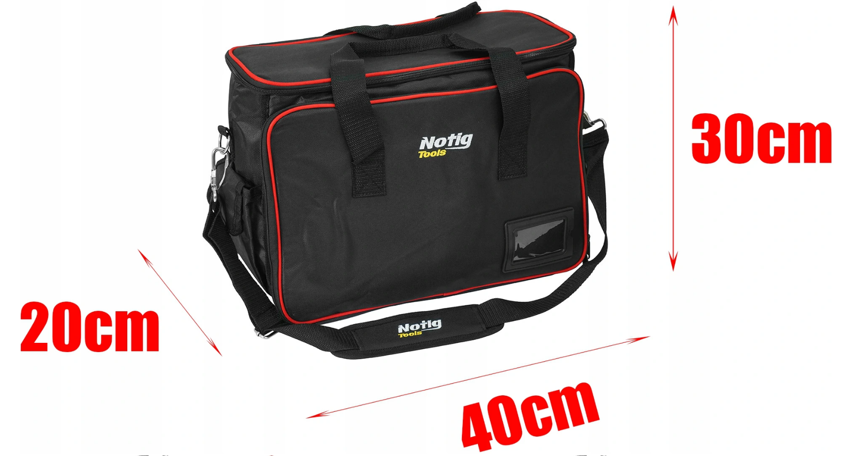 NOTIG Montérská taška na nářadí, notebook - Obrázek 4