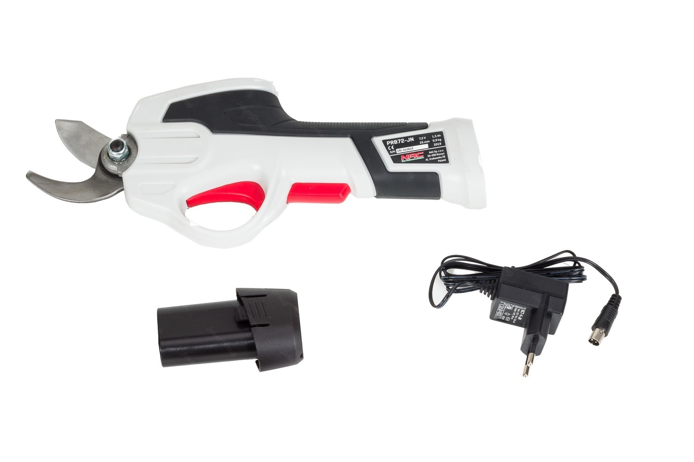 NAC Aku nůžky na větve a vinnou révu 7,2V/1,5Ah s teleskopickou násadou PRB72H-JN - Obrázek 6