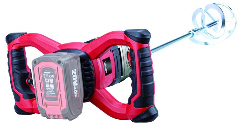 WORCRAFT Aku míchadlo CMX-S20LiB, 20V Li-Ion, bezuhlíkové, bez baterie a nabíječky - Obrázek 2