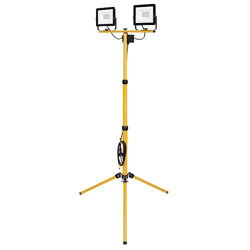 STREND PRO BL2-E2 dvojitý SMD LED Reflektor 2x30W, 2x2400lm, světlo se stojanem tripod