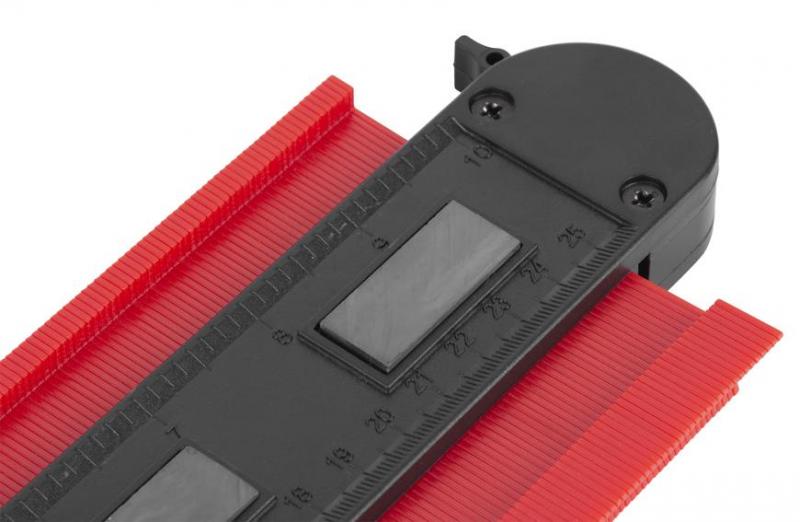 Šablona kopírovací na profily, se zámkem, magnetická, šíře 125 mm, STREND PRO DG680 - Obrázek 2