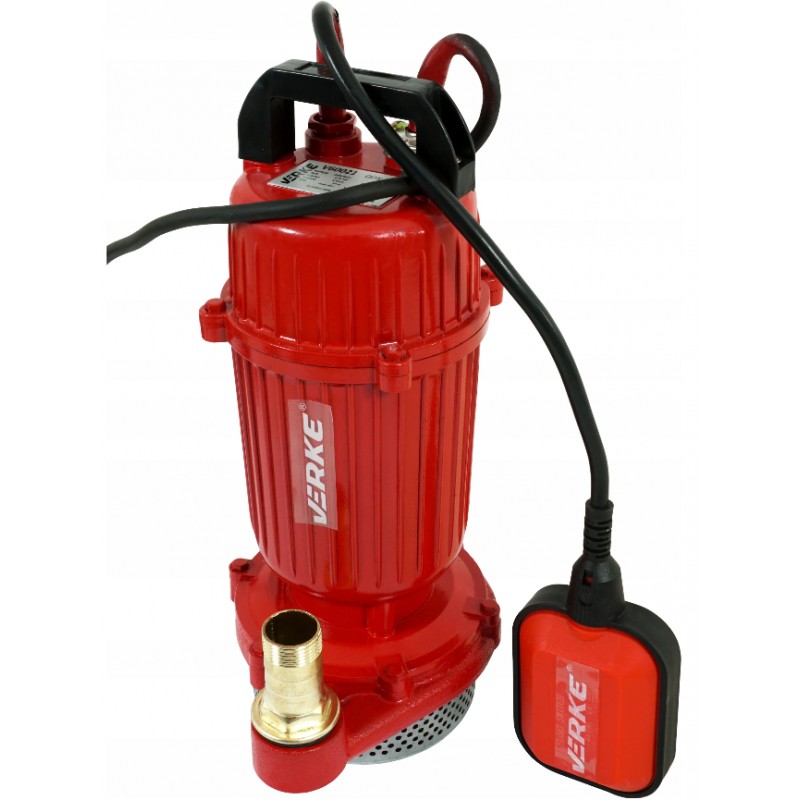 VERKE Ponorné kalové čerpadlo 1" QDX-0,37kW výtlak 14m, s plovákem V60021 - Obrázek 2