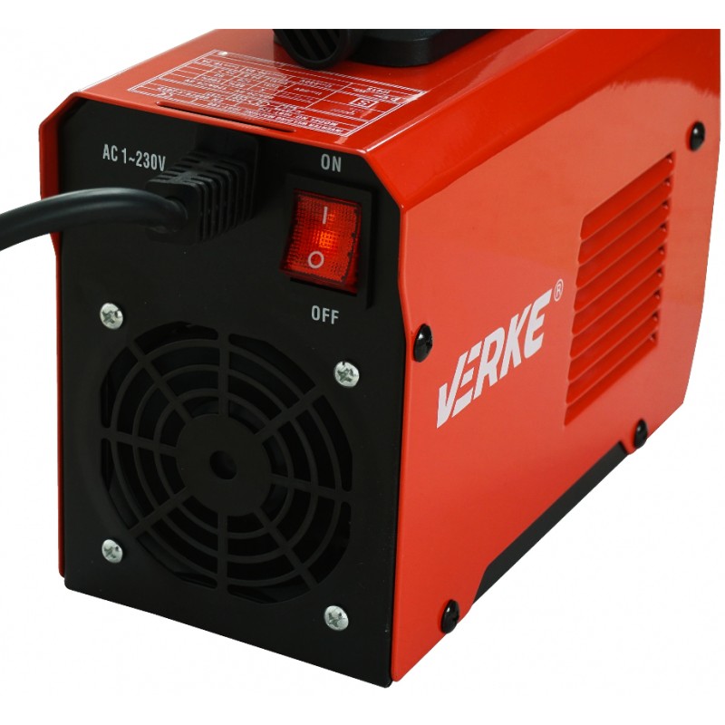 VERKE Invertorová svářečka IGBT-120 MMA V75006 - Obrázek 4