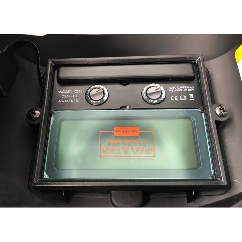 VERKE Svářecí kukla samostmívací s potiskem V75202 - Obrázek 2