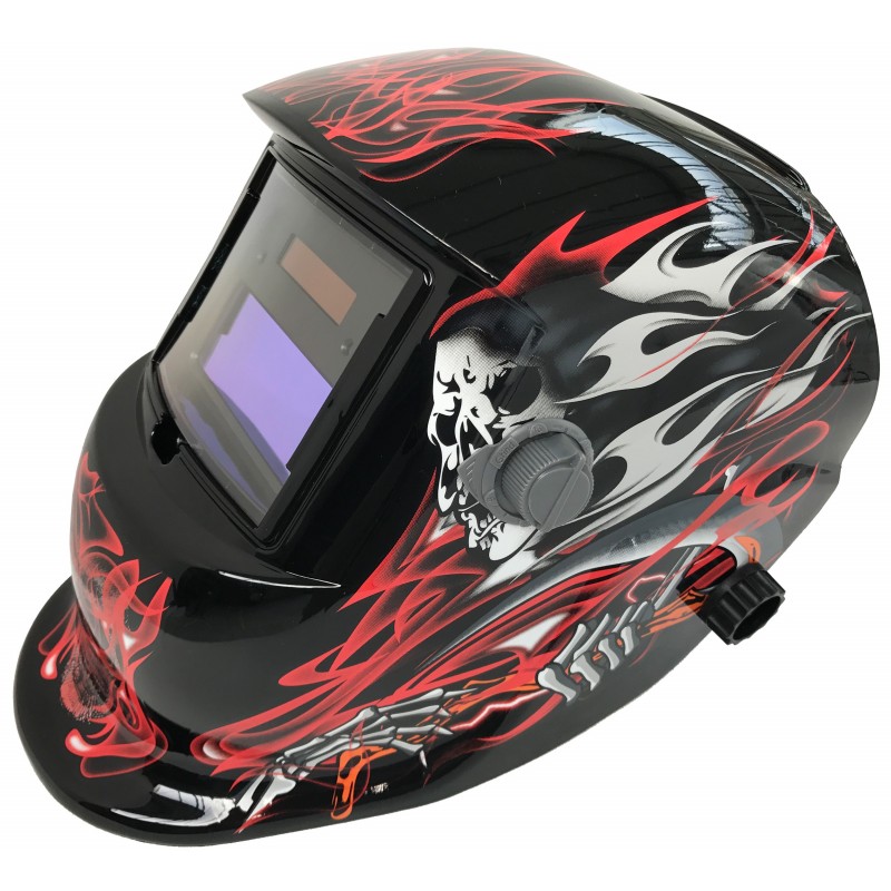 VERKE Svářecí kukla samostmívací s potiskem V75202