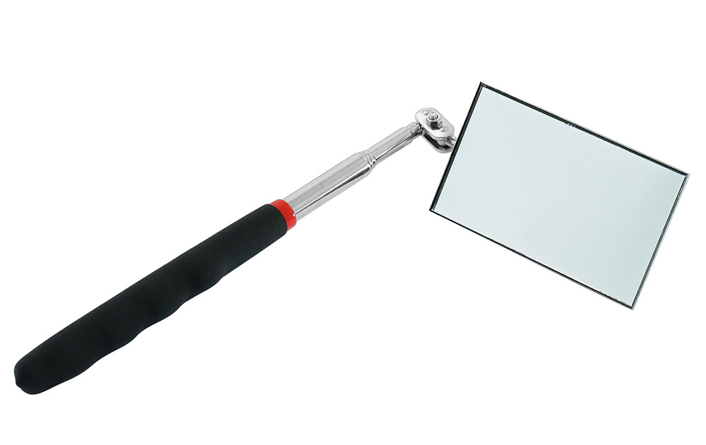VERKE Inspekční zrcátko, teleskopické, 53x90mm