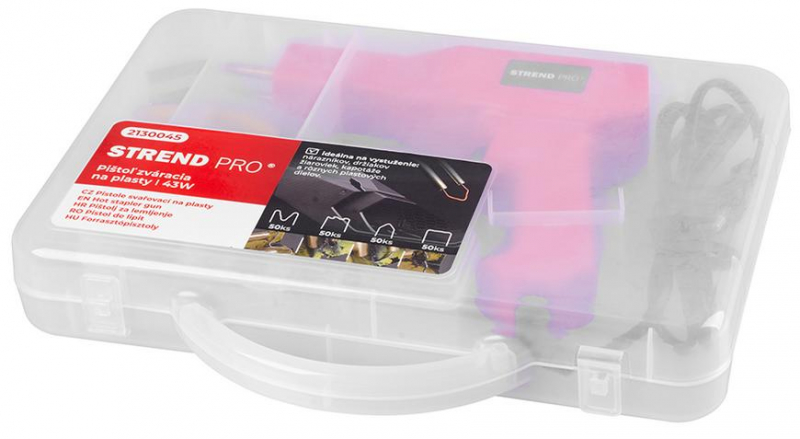 STREND PRO svářecí pistol svářečka na plasty, pájka, 50W - Obrázek 6