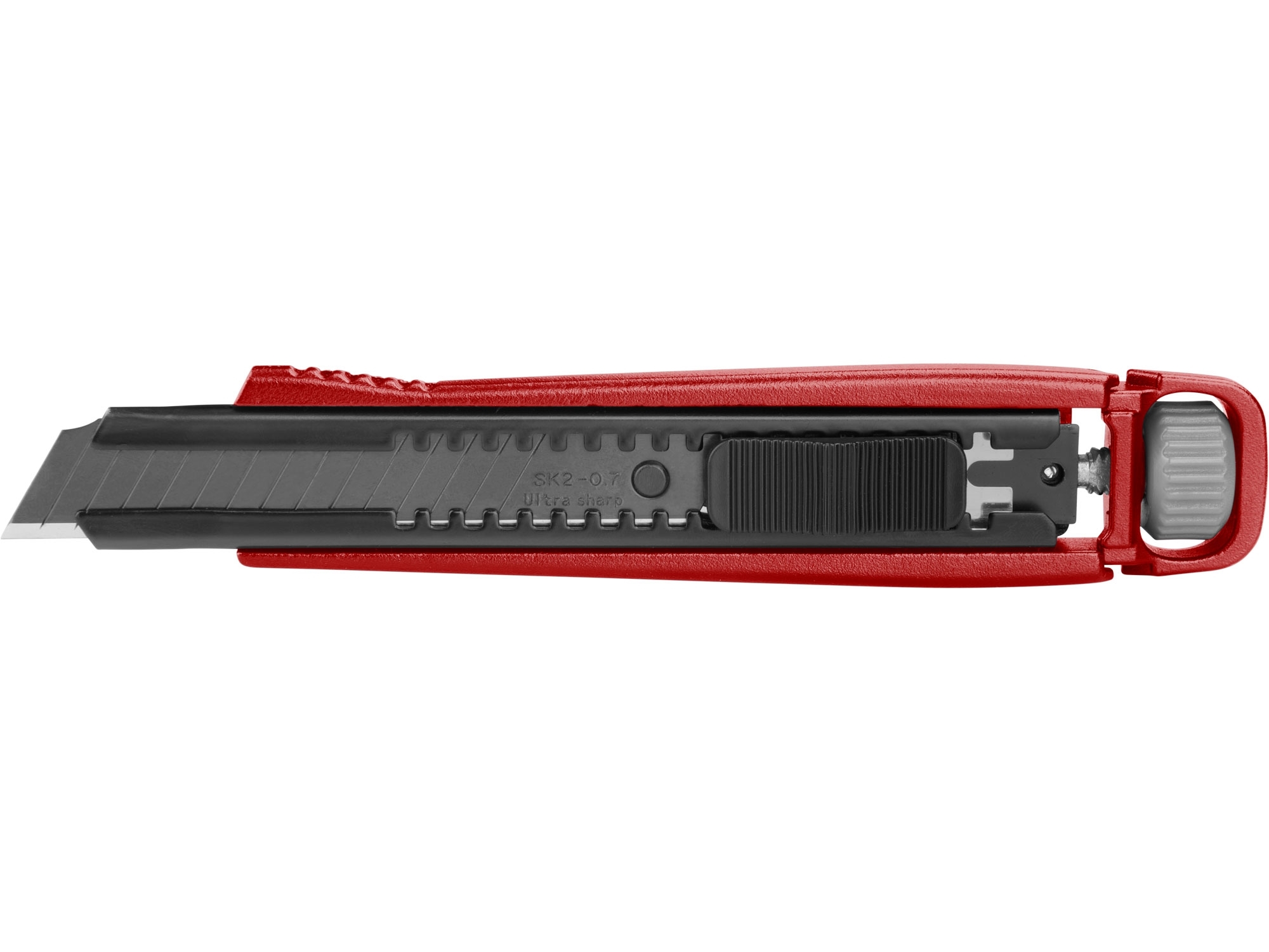 FORTUM Nůž ulamovací 18mm celokovový s výztuhou, Auto-lock, SK2 - Obrázek 2