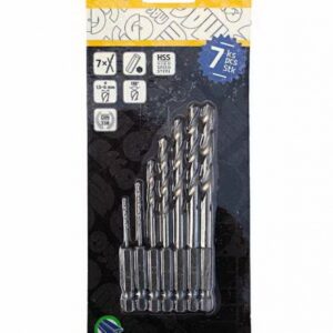 Vrtáky do kovu se šestihrannou stopkou 1,5-6mm HSS