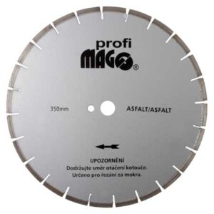 Kotouč diamantový segmentový 350x25,4mm MAGG Profi na asfalt