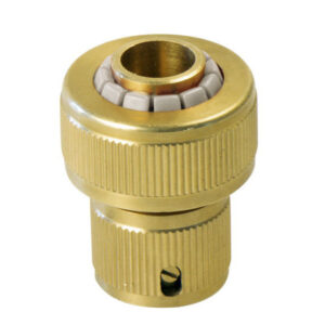 rychlospojka na hadici, 1/2", STOP ventil, MOSAZ, EXTOL PREMIUM