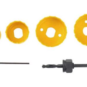 Vrtáky vykružovací bimetalové miskové sada 6 dílů 32-54mm