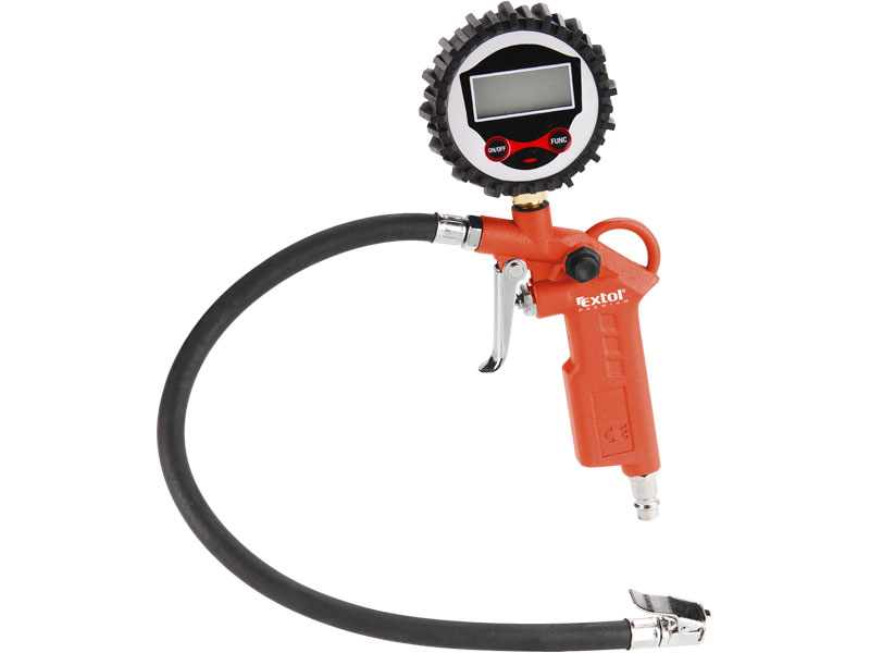 plnič pneumatik s manometrem, digitální, EXTOL PREMIUM, RP 120 D,pneuhustič