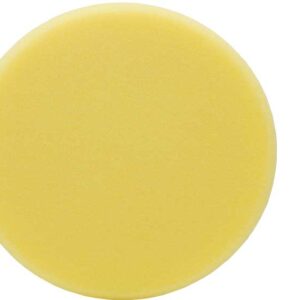 Kotouč leštící pěnový T80, žlutý, 150x30mm, suchý zip 125mm