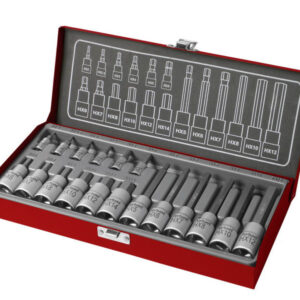 hlavice zástrčné Imbusové, sada 18ks, 61CrV5, FORTUM