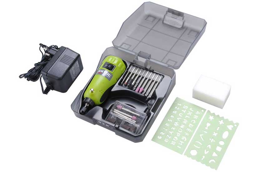 Minivrtačka Extol Craft 404121 se síťovým adaptérem - Obrázek 2