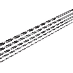 vrtáky do dřeva, sada 5ks, 6-8-10-12-14x600mm, EXTOL CRAFT