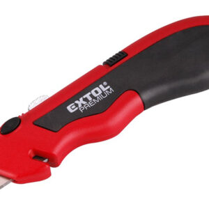 Nůž žiletkový Extol Premium plastový Profi se zásobníkem 4 kusů břitů