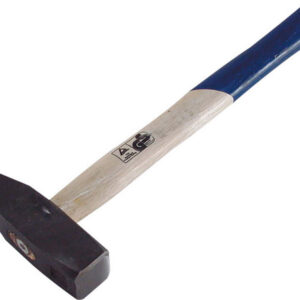 Kladivo zámečnické, 100 g, s dřevěnou, modrou násadou, Extol Craft