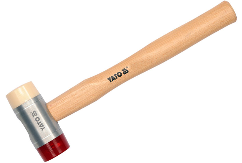 Palička nylonová, s dřevěnou násadou, 660 g, Yato