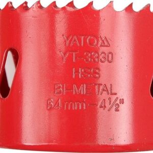 Pilový vrták do kovu korunkový bimetalový vyřezávací 46mm YATO
