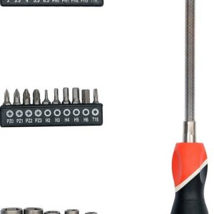 Šroubovák ohebný s příslušenstvím 31 ks