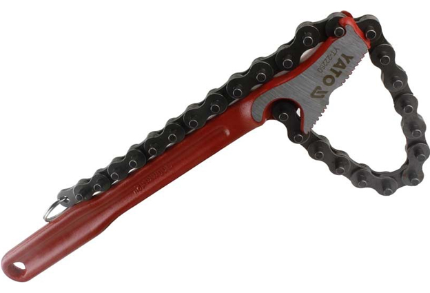 Řetězový klíč na trubky 0-120mm Yato