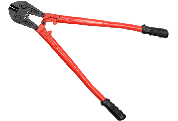 Kleště štípací, pákové, pro štípání betonářské oceli, délka 18“ (450mm), Yato
