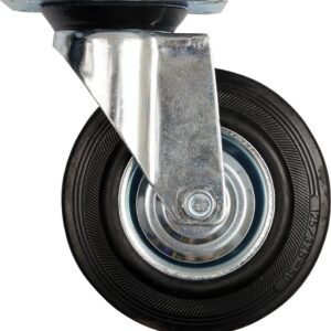 Kolečko otočné, gumové 60kg 100/27/130mm