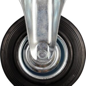 Kolečko pevné, gumové 60kg 100/27/130mm