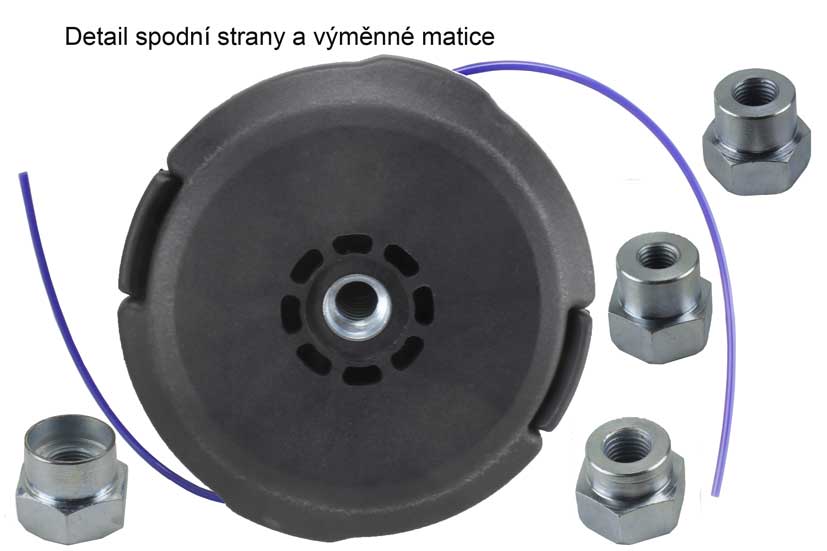 Unašeč do křovinořezu univerzální kompletní Flo 79550 - Obrázek 2