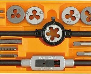 Závitníky a kruhové čelisti M3 - M12 sada