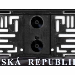 Podložka pod SPZ s nápisem ČR a erby