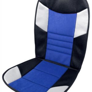 Potah sedadla TETRIS černo-modrý