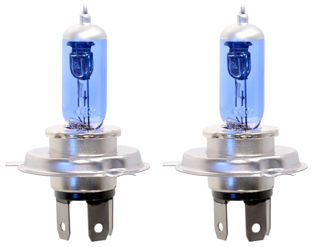 Žárovka 12V  H4  60/55W P43t WHITE LASER blister 2ks - Obrázek 2