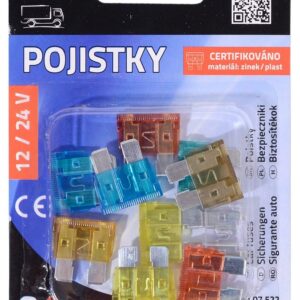 Pojistky nožové 10 ks